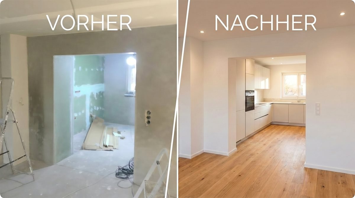 Fix & Sell Renovation Zürich 8006 – vollständige Wohnungssanierung mit Wertsteigerung durch KontrastBau